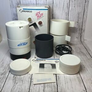 Vintage NORELCO Hot Food Beverage Maker Model #TC22 1986 Works